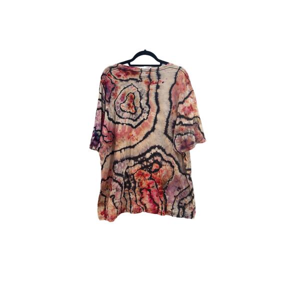 Star Wars Daddy Tie Dye Graphic T Shirt | Geode Tie - Reverse Dye / Ice Dye - Picture 2 of 2